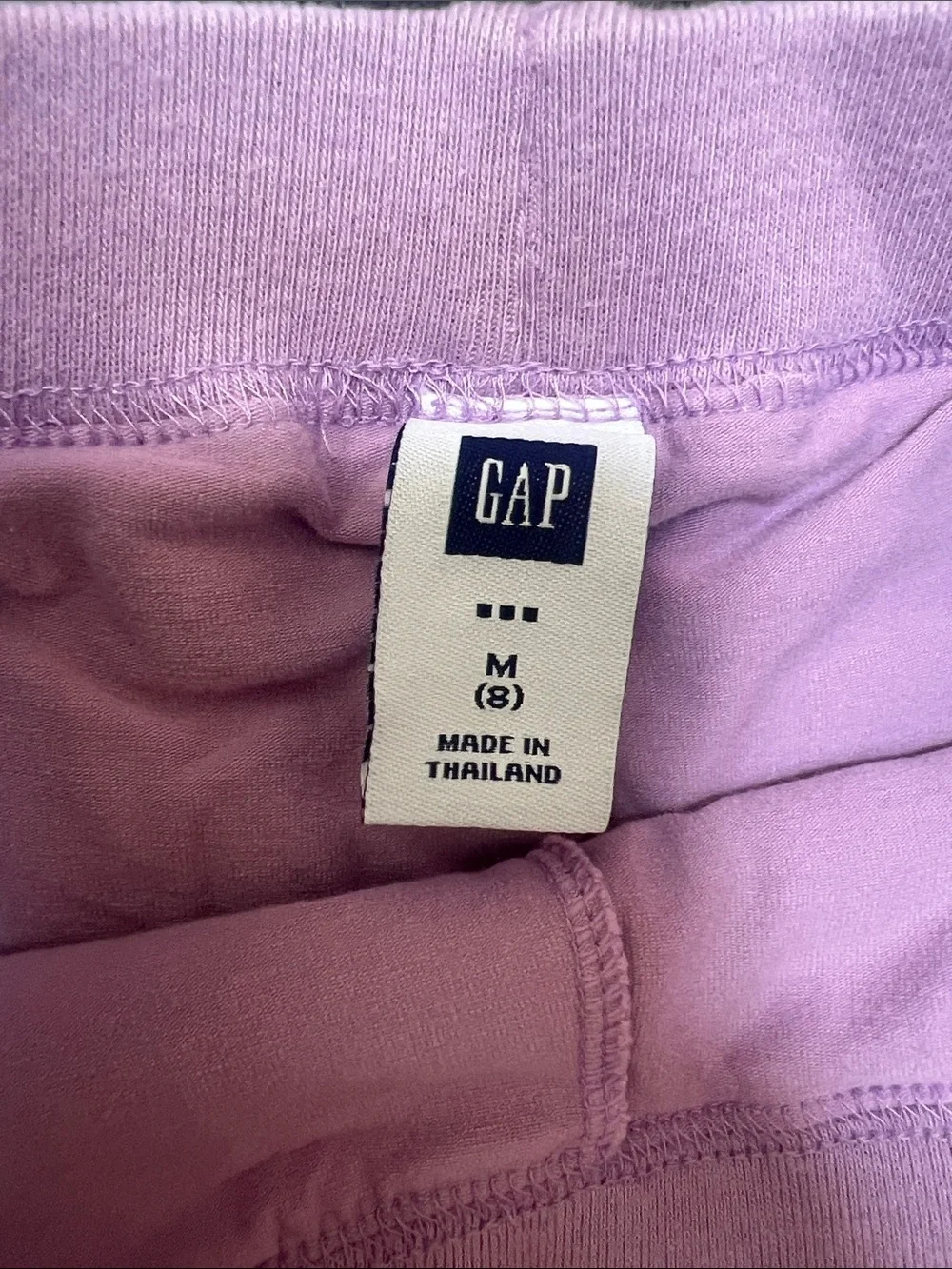 GAP Girls Knit Pleated Skorts in Light Blue and Lilac-Sz M (8)